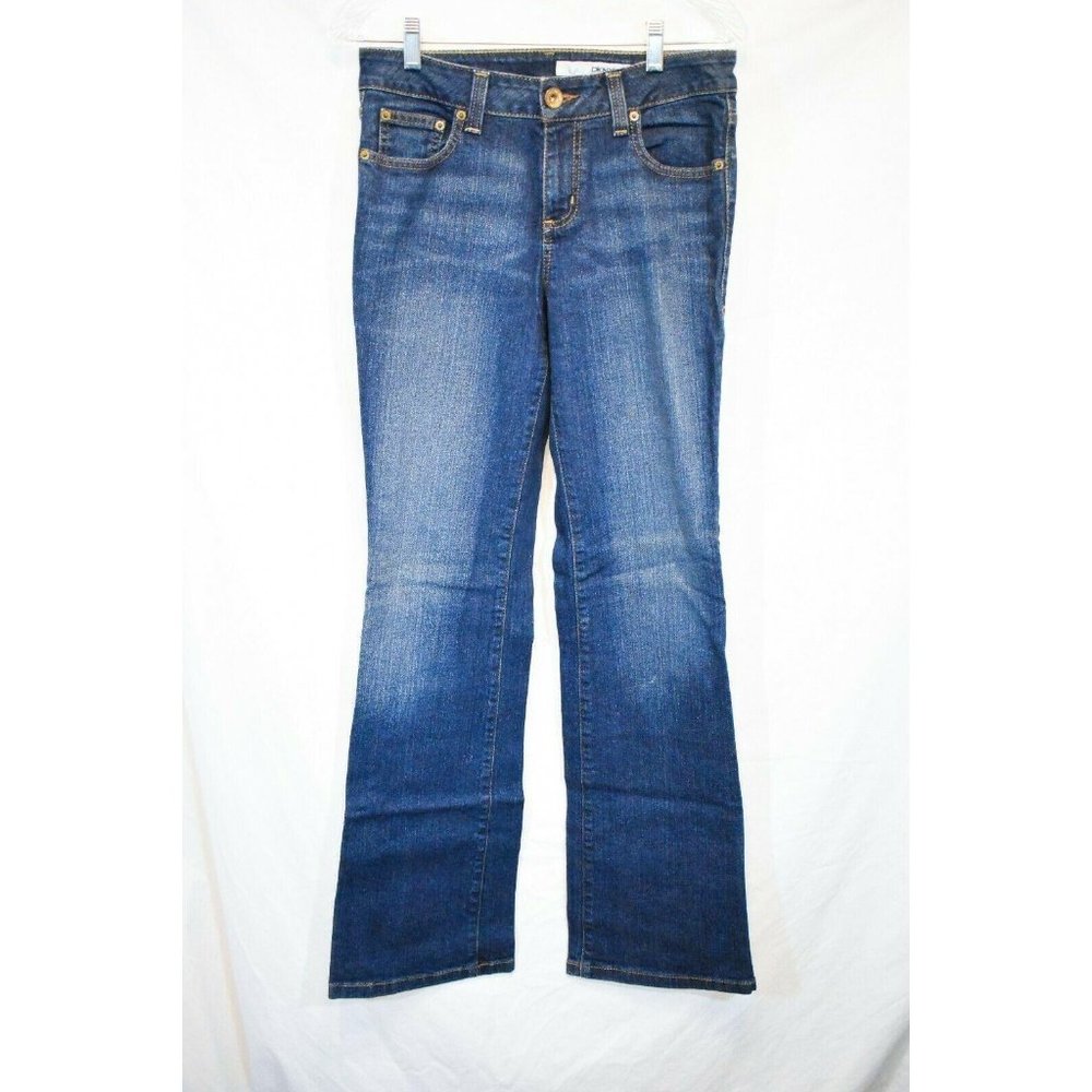 DKNY Womens Size 6 SOHO Bootcut Mid-Rise Medium Wa